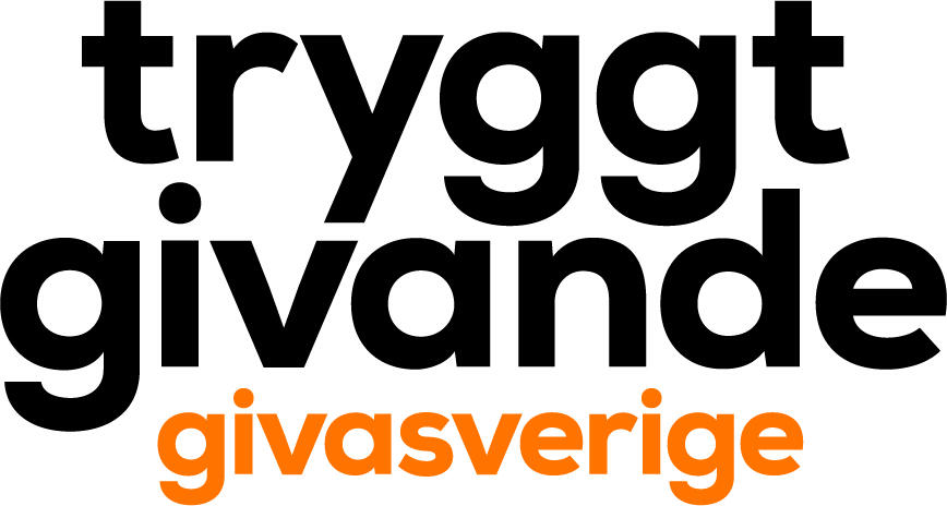 Logotyp för Tryggt givande, Giva Sverige